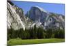 Meadow below Half Dome in Yosemite National Park, California, USA-Michel Hersen-Mounted Photographic Print