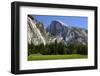 Meadow below Half Dome in Yosemite National Park, California, USA-Michel Hersen-Framed Photographic Print