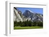 Meadow below Half Dome in Yosemite National Park, California, USA-Michel Hersen-Framed Photographic Print