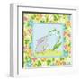 Meadow Bunny I-Betz White-Framed Art Print