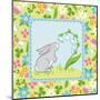 Meadow Bunny I-Betz White-Mounted Art Print