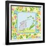 Meadow Bunny I-Betz White-Framed Art Print