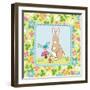 Meadow Bunny II-Betz White-Framed Art Print