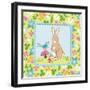 Meadow Bunny II-Betz White-Framed Art Print