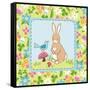 Meadow Bunny II-Betz White-Framed Stretched Canvas