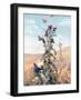 Meadow Butterflies-Stellar Design Studio-Framed Art Print