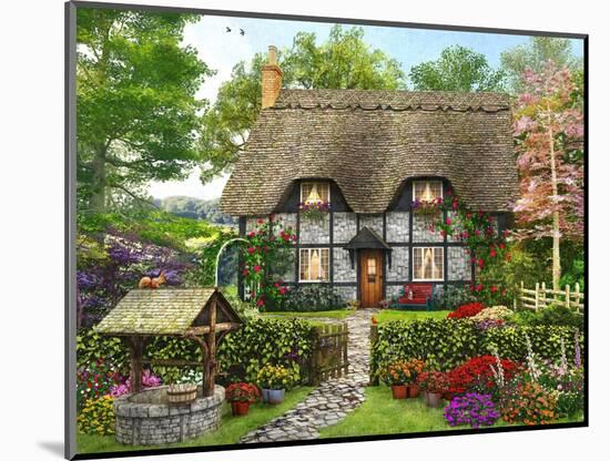 Meadow Cottage-Dominic Davison-Mounted Art Print