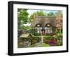 Meadow Cottage-Dominic Davison-Framed Art Print