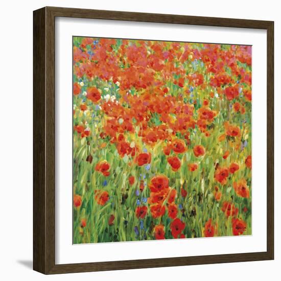 Meadow Drift-Malva-Framed Giclee Print