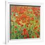 Meadow Drift-Malva-Framed Giclee Print