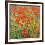 Meadow Drift-Malva-Framed Giclee Print