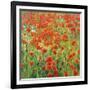 Meadow Drift-Malva-Framed Giclee Print