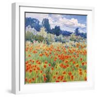 Meadow Farm-Malva-Framed Giclee Print