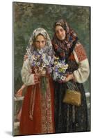 Meadow Flowers, 1913-Ivan Semyonovich Kulikov-Mounted Giclee Print