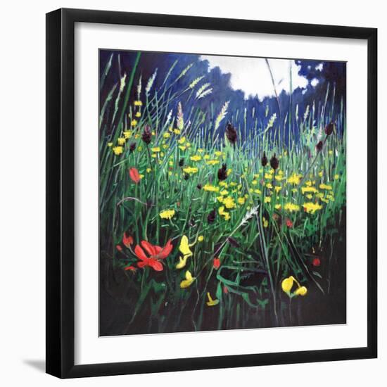 Meadow Glory, 2015-Helen White-Framed Giclee Print