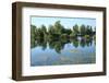 Meadow Landscape in Autumn-Werner Layer-Framed Photographic Print