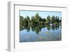 Meadow Landscape in Autumn-Werner Layer-Framed Photographic Print