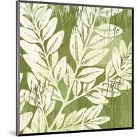 Meadow Leaves-Erin Clark-Mounted Giclee Print