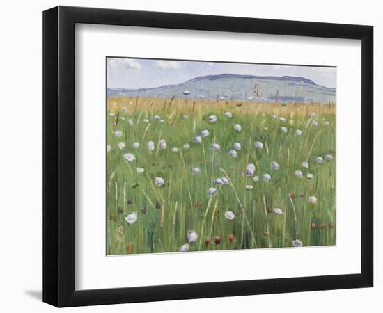 Meadow of Flowers, about 1901-Ferdinand Hodler-Framed Giclee Print