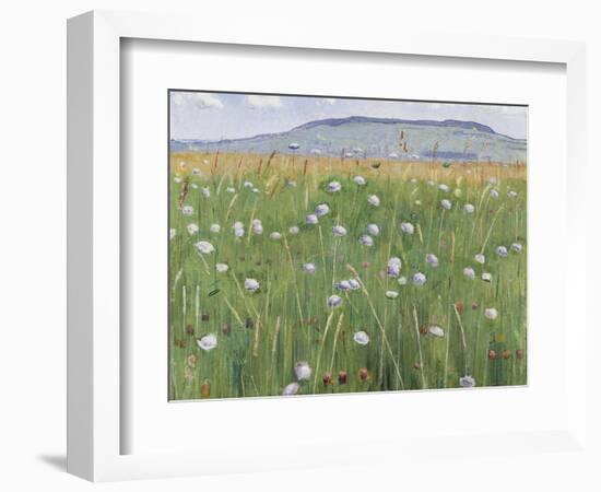 Meadow of Flowers, about 1901-Ferdinand Hodler-Framed Giclee Print