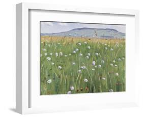 Meadow of Flowers, about 1901-Ferdinand Hodler-Framed Giclee Print