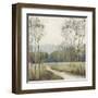 Meadow Path-null-Framed Art Print