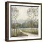 Meadow Path-null-Framed Art Print