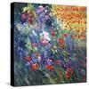 Meadow's Edge-Malva-Stretched Canvas