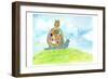 Meadow Snail-Ingrid Blixt-Framed Art Print