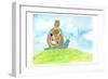 Meadow Snail-Ingrid Blixt-Framed Art Print