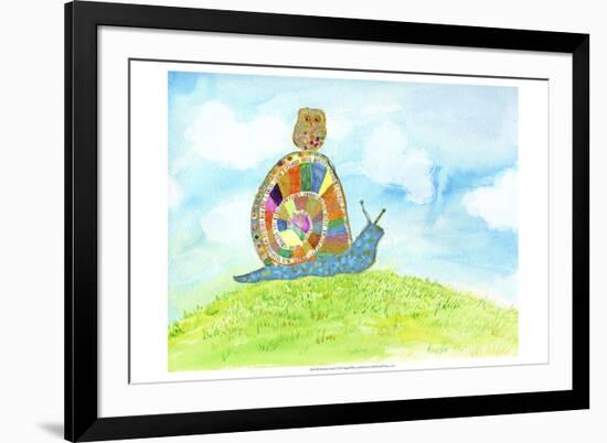 Meadow Snail-Ingrid Blixt-Framed Art Print