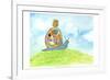 Meadow Snail-Ingrid Blixt-Framed Premium Giclee Print