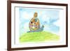 Meadow Snail-Ingrid Blixt-Framed Premium Giclee Print