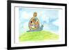 Meadow Snail-Ingrid Blixt-Framed Premium Giclee Print