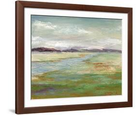 Meadow Stream II-null-Framed Art Print