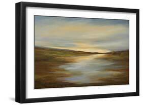 Meadow Sunset-Sheila Finch-Framed Art Print