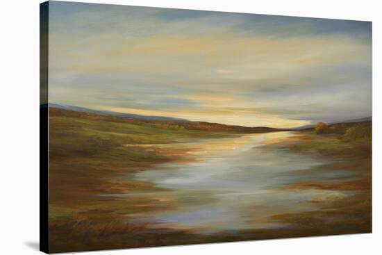 Meadow Sunset-Sheila Finch-Stretched Canvas