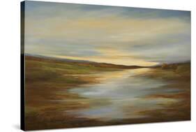 Meadow Sunset-Sheila Finch-Stretched Canvas