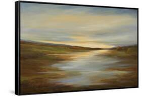 Meadow Sunset-Sheila Finch-Framed Stretched Canvas