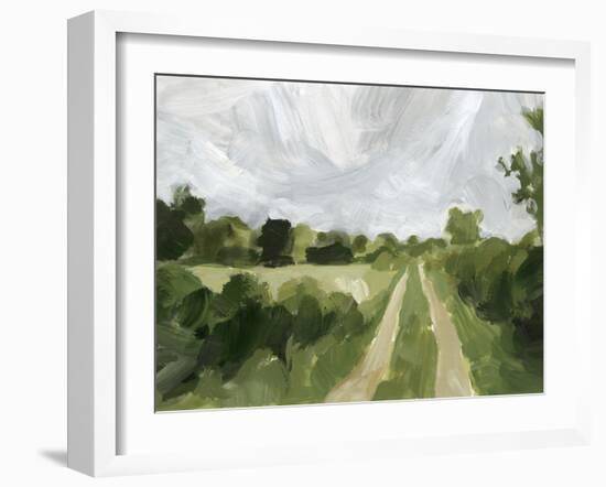 Meadow Trail II-Victoria Barnes-Framed Art Print