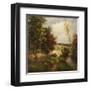 Meadow Trail-Rhes-Framed Art Print