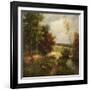 Meadow Trail-Rhes-Framed Art Print