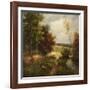 Meadow Trail-Rhes-Framed Art Print