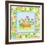 Meadow Turtle II-Betz White-Framed Art Print