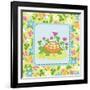 Meadow Turtle II-Betz White-Framed Art Print