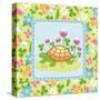 Meadow Turtle II-Betz White-Stretched Canvas