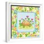 Meadow Turtle II-Betz White-Framed Art Print