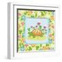 Meadow Turtle II-Betz White-Framed Art Print