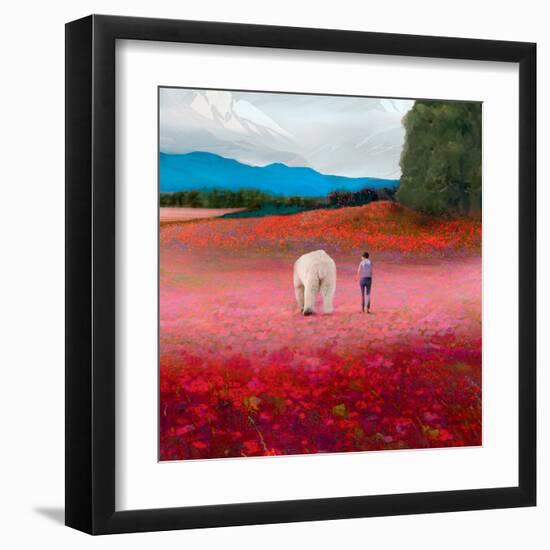 Meadow Walk-Nancy Tillman-Framed Art Print