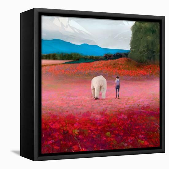 Meadow Walk-Nancy Tillman-Framed Stretched Canvas